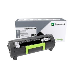 Lexmark oryginalny toner 51B0XA0, black, 20000s, extra duża pojemność