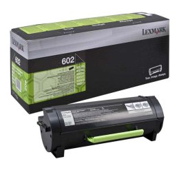 Lexmark oryginalny toner 60F2000, 602, black, 2500s, return