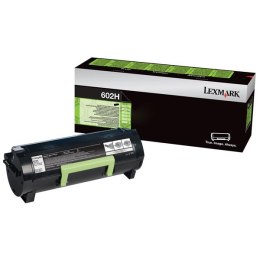 Lexmark oryginalny toner 60F2H00, 602H, black, 10000s, high capacity, return