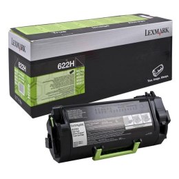 Lexmark oryginalny toner 62D2H00, 622H, black, 25000s, high capacity, return