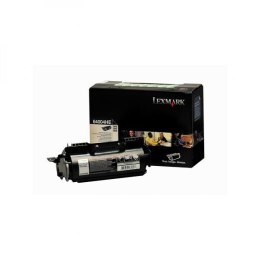 Lexmark oryginalny toner 64004HE, black, 21000s, naklejane etykiety, return