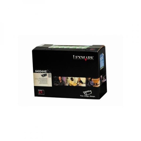 Lexmark oryginalny toner 64004HE, black, 21000s, naklejane etykiety, return Lexmark oryginalny toner 64004HE, black, 21000s, naklejane etykiety, return