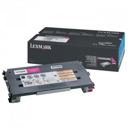 Lexmark oryginalny toner C500S2MG, magenta, 1500s, return