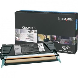 Lexmark oryginalny toner C5222KS, black, 4000s