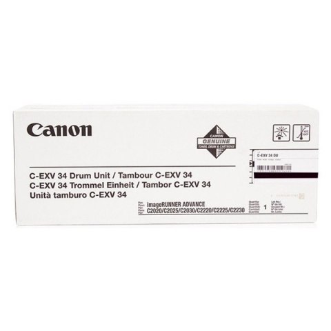 Canon oryginalny bęben C-EXV34 BK, 3786B003, black, 43000s