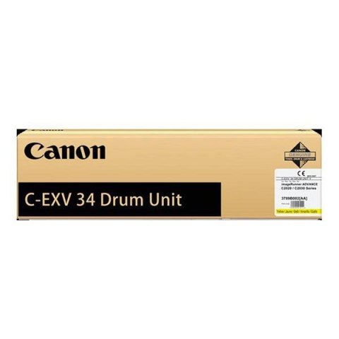 Canon oryginalny bęben C-EXV34 Y, 3789B003, yellow, 36000/51000s