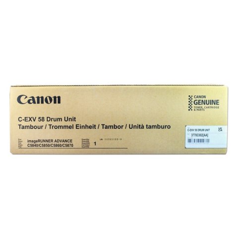 Canon oryginalny bęben C-EXV58 BK, 3770C002, black, 482000s