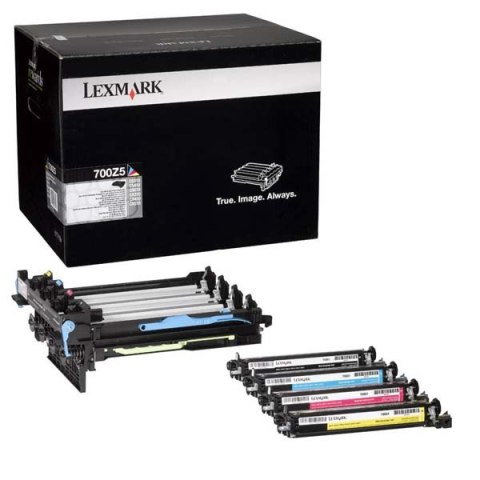 Lexmark oryginalny Bęben / moduł obrazujący 70C0Z50, CMYK, 40000s