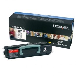 Lexmark oryginalny toner X203A21G, black, 2500s