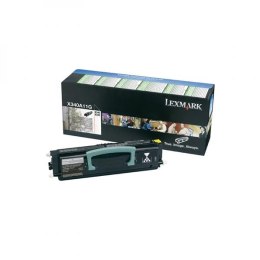 Lexmark oryginalny toner X340A11G, black, 2500s, return