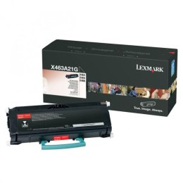 Lexmark oryginalny toner X463A21G, black, 3500s