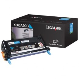 Lexmark oryginalny toner X560A2CG, cyan, 4000s