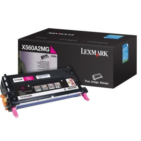 Lexmark oryginalny toner X560A2MG, magenta, 4000s