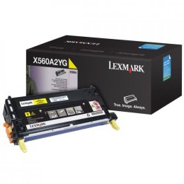 Lexmark oryginalny toner X560A2YG, yellow, 4000s