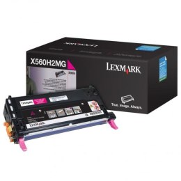 Lexmark oryginalny toner X560H2MG, magenta, 10000s