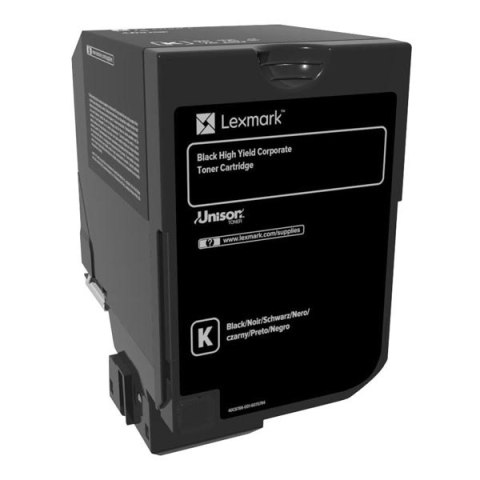 Lexmark oryginalny toner 74C2SK0, black, 7000s, return