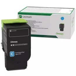 Lexmark oryginalny toner 75M20C0, cyan, 2000s, return