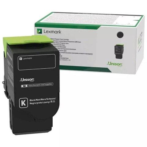 Lexmark oryginalny toner 75M20K0, black, 3000s, return