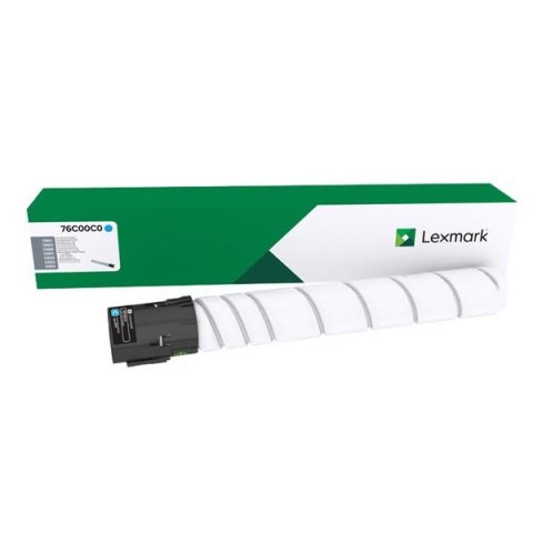 Lexmark oryginalny toner 76C00C0, cyan, 11500s