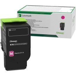 Lexmark oryginalny toner 78C2XM0, magenta, 5000s, extra duża pojemność, return