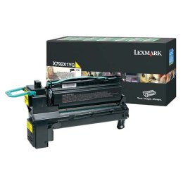 Lexmark oryginalny toner X792X1YG, yellow, 20000s, return, EOL