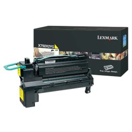 Lexmark oryginalny toner X792X2YG, yellow, 20000s, extra duża pojemność