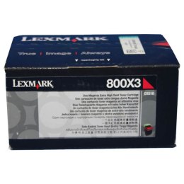 Lexmark oryginalny toner 80C0X30, magenta, 4000s, extra duża pojemność