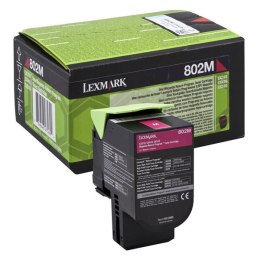 Lexmark oryginalny toner 80C0S20, cyan, 2000s