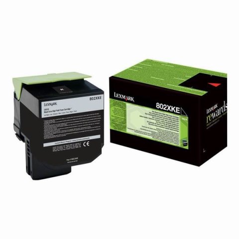 Lexmark oryginalny toner 80C2XKE, black, 8000s