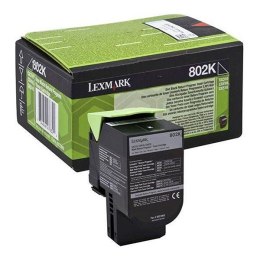 Lexmark oryginalny toner 80C20KE, black, 1000s, return