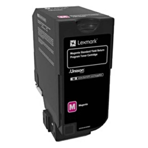 Lexmark oryginalny toner 84C2HM0, magenta, 16000s, return