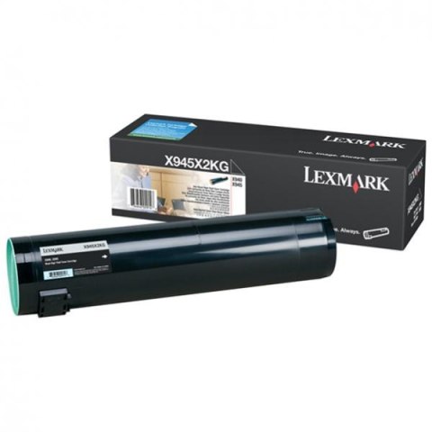 Lexmark oryginalny toner X945X2K, black, 36000s