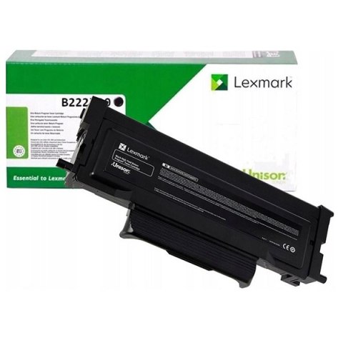 Lexmark oryginalny toner B222H00, black, 3000s, high capacity, return