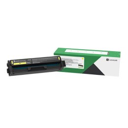 Lexmark oryginalny toner C332HY0, yellow, 2500s, high capacity, return