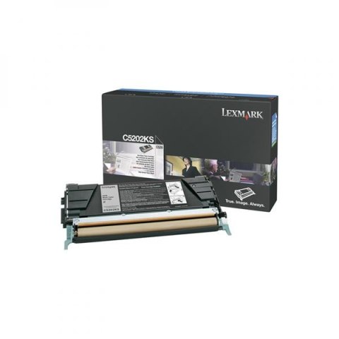 Lexmark oryginalny toner C5202KS, black, 1500s