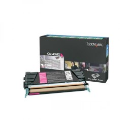 Lexmark oryginalny toner C5340MX, magenta, 7000s, return