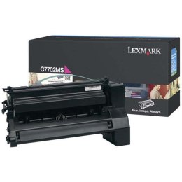 Lexmark oryginalny toner C7702MS, magenta, 6000s