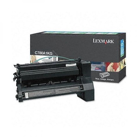 Lexmark oryginalny toner C780A1KG, black, 6000s, return