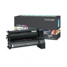 Lexmark oryginalny toner C780A1MG, magenta, 6000s, return