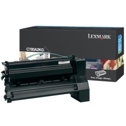 Lexmark oryginalny toner C780A2BG, black, 6000s