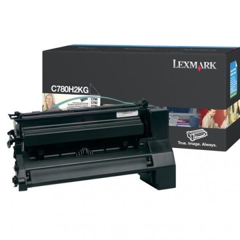 Lexmark oryginalny toner C780H2KG, black, 10000s