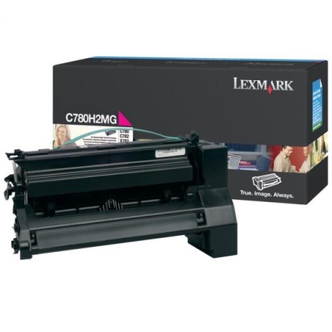 Lexmark oryginalny toner C780H2MG, magenta, 10000s