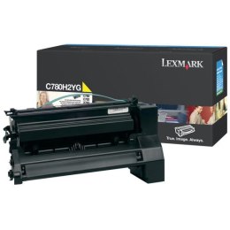 Lexmark oryginalny toner C780H2YG, yellow, 10000s