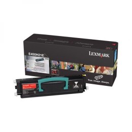 Lexmark oryginalny toner E450H21E, black, 11000s