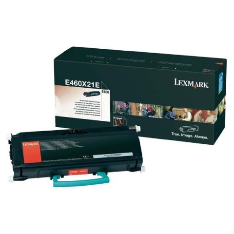 Lexmark oryginalny toner E460X31E, black, 15000s, extra duża pojemność