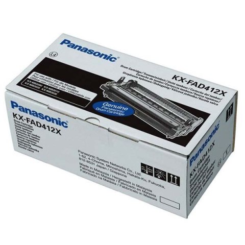 Panasonic oryginalny bęben KX-FAD412E/X, black, 6000s