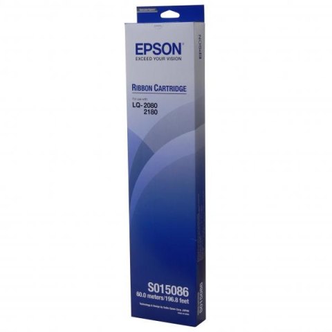 Epson oryginalny taśma do drukarki, C13S015086, czarna, Epson Epson oryginalny taśma do drukarki, C13S015086, czarna, Epson
