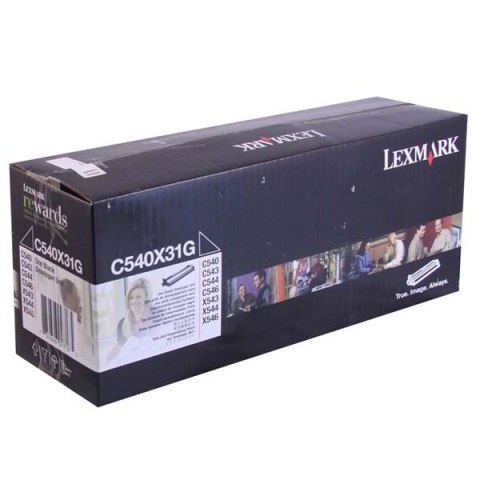 Lexmark oryginalny developer 0C540X31G, black, 30000s