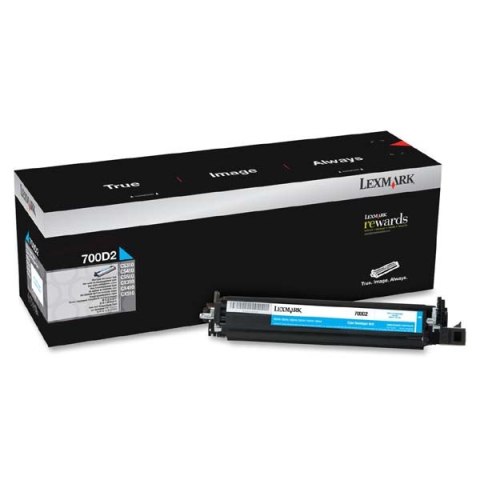 Lexmark oryginalny developer 70C0D20, cyan, 40000s