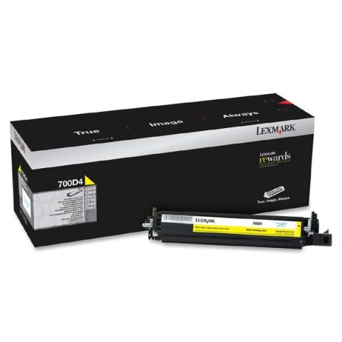 Lexmark oryginalny developer 70C0D40, yellow, 40000s Lexmark oryginalny developer 70C0D40, yellow, 40000s